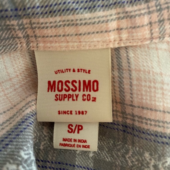 Pink and White Plaid Flannel - Picture 7 of 7